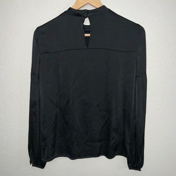 DEREK LAM 10 CROSBY Black Blouse size 4 - Picture 7 of 10